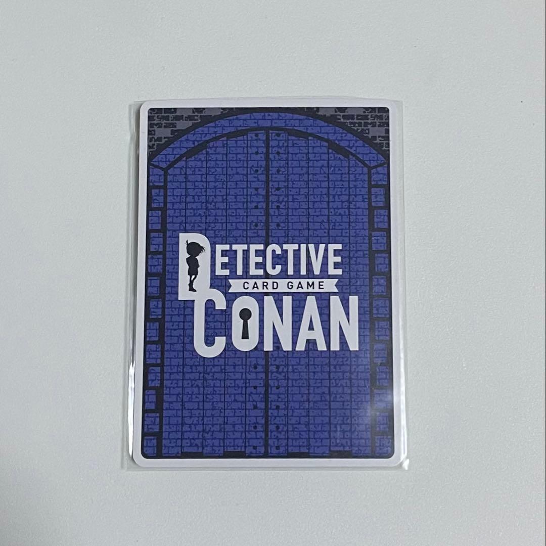 名探偵コナンTCG 信義の絆 P007 SEC 工藤新一 シークレット サイン