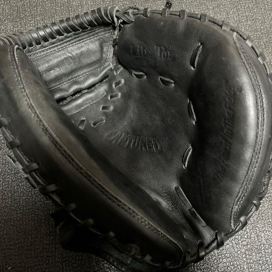 ローリングス 軟式グローブ ブラックレザー 大人用 キャッチャーミット 96