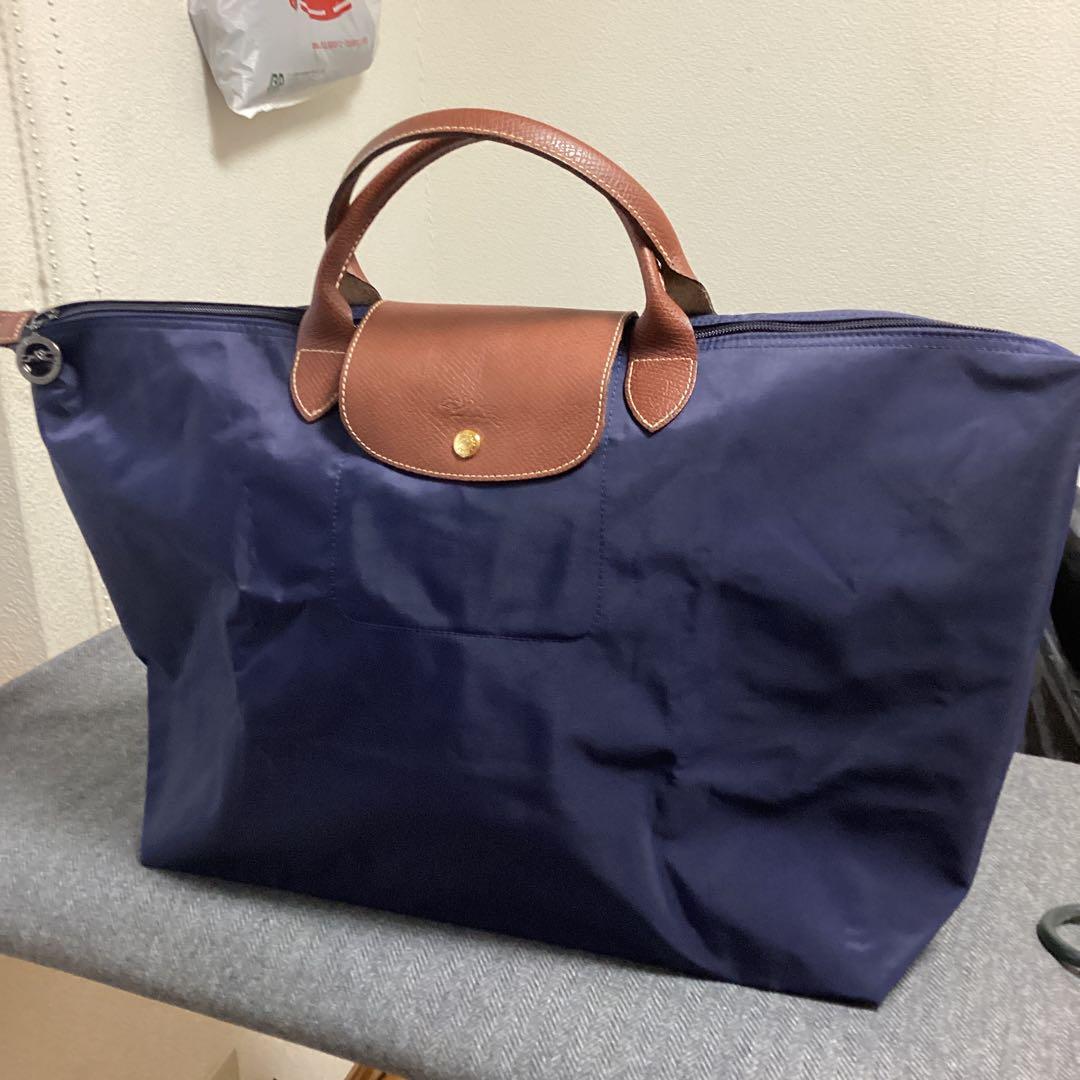 ロンシャン　ルプリアージュ　ネイビー系　超美品