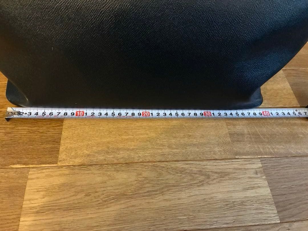 Cisei ＋h レザートートバッグ　ネイビー