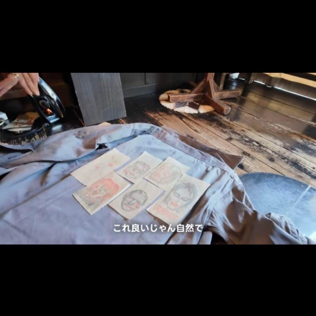 暇*人様 山田蓮　山田レン　着用モデル　同形　シアーズ　転写紙　カスタムシャツ