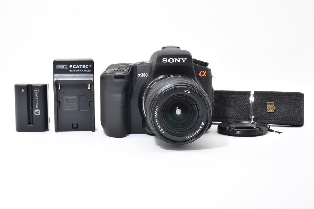 美品 Sony a350 レンズキット スマホ転送OK #9594