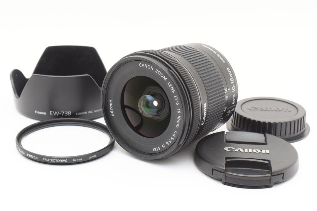 キヤノン EF-S 10-18mmF4.5-5.6 IS STM #18675
