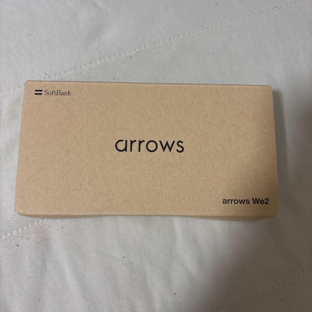 arrows we2 新品未使用　ミストホワイト　スマートフォン　本体　スマホ