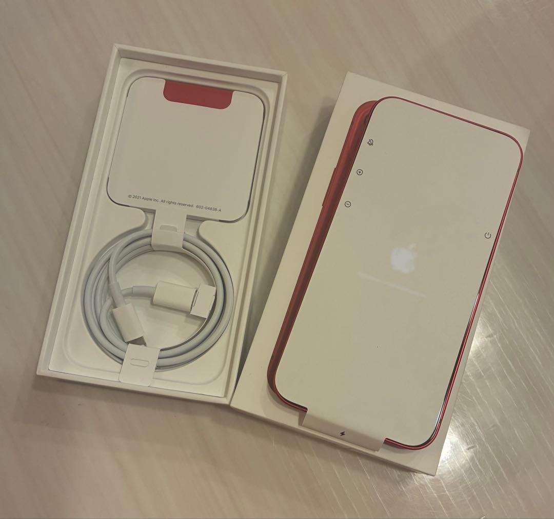 iPhone 13mini 128GB RED SIMフリー ほぼ未使用