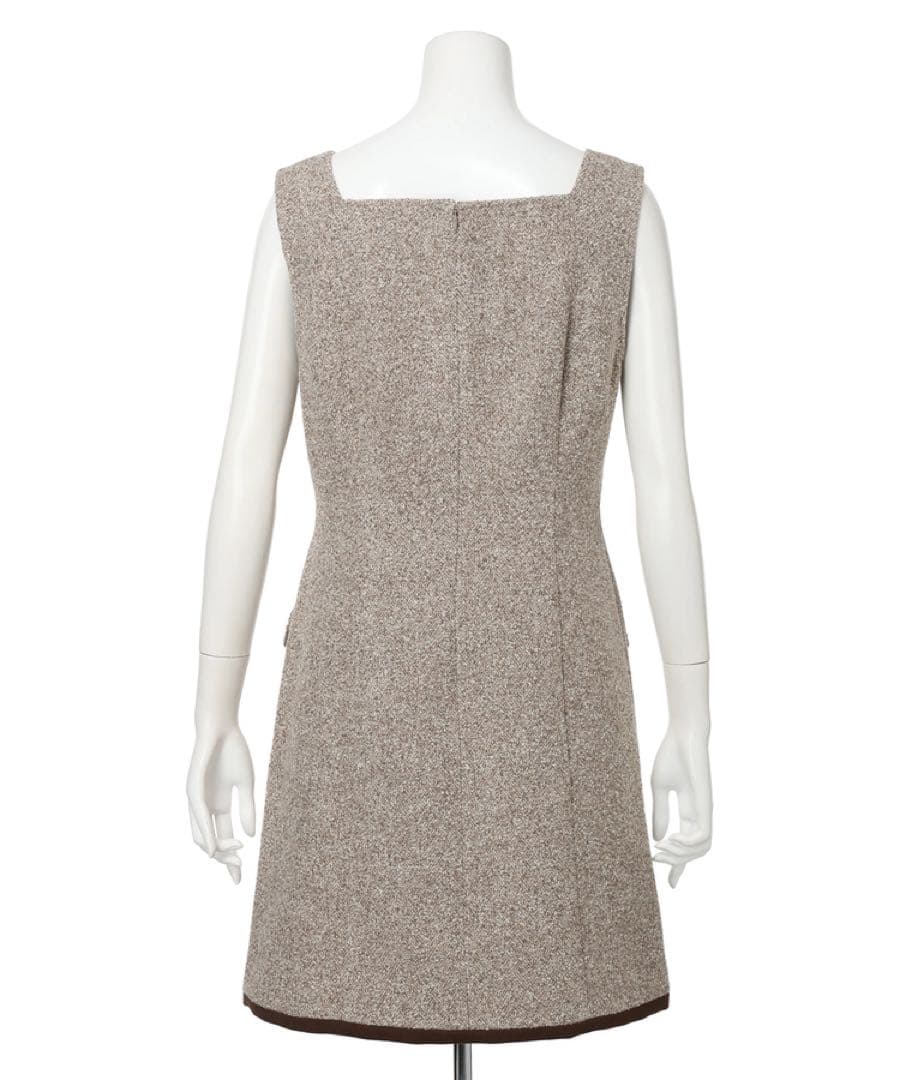 スクエアネックミニジャンスカ ワンピース アプワイザー・リッシェ