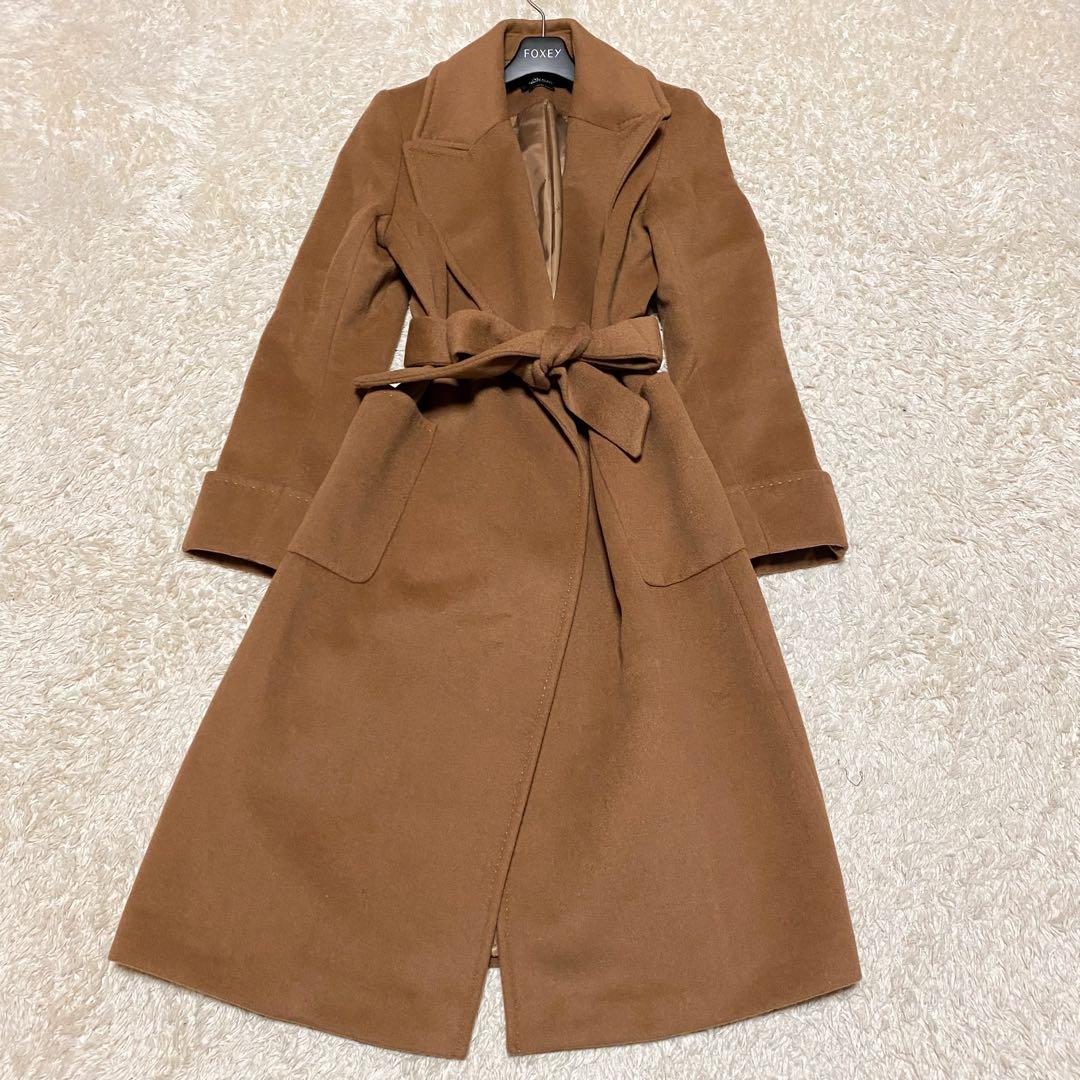 ローレンラルフローレン　カシミヤ　ウール　ガウンコート　チェスターコート　ベルト