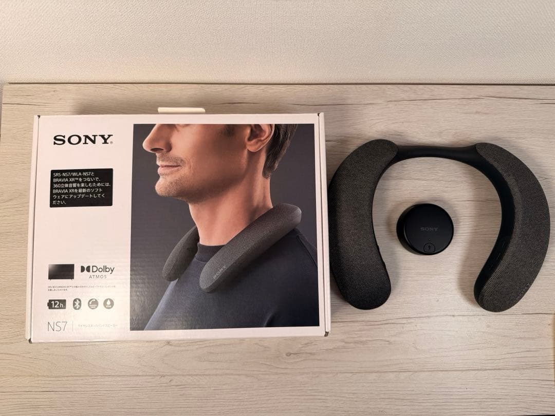 定価約4万円・新品同様】SONY SRS-NS7 ネックスピーカー