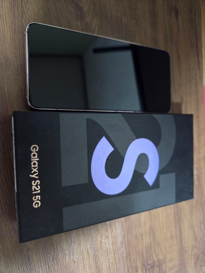 Samsung Galaxy S21 5G パープル 本体+純正ケース+箱