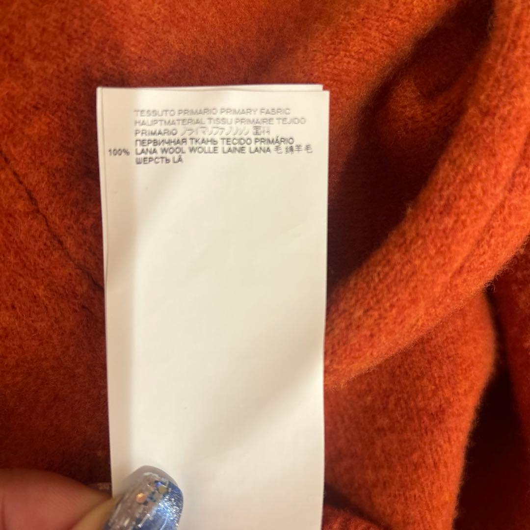Maison Margiela オレンジ ニットセーター XS