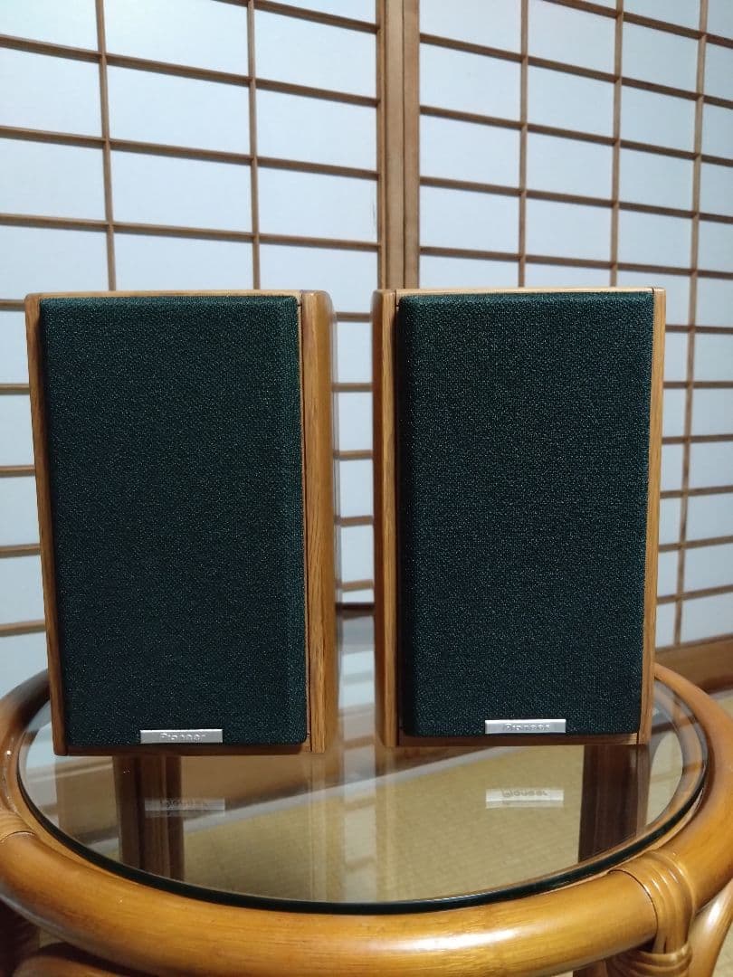 美品Pioneer S-A4SPT-PM スピーカー、ウイスキーモルト木材使用