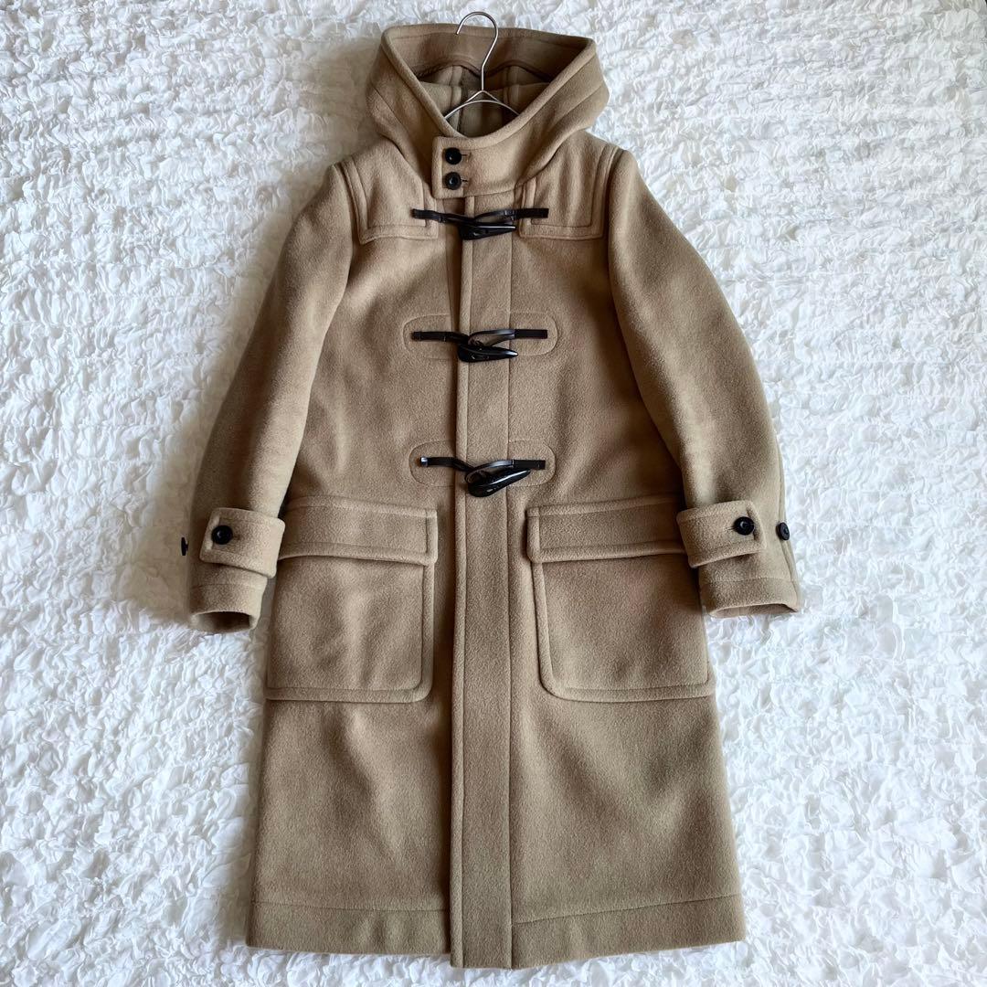 【極美品】HYKE 水牛トグル ロングダッフルコート ベージュ