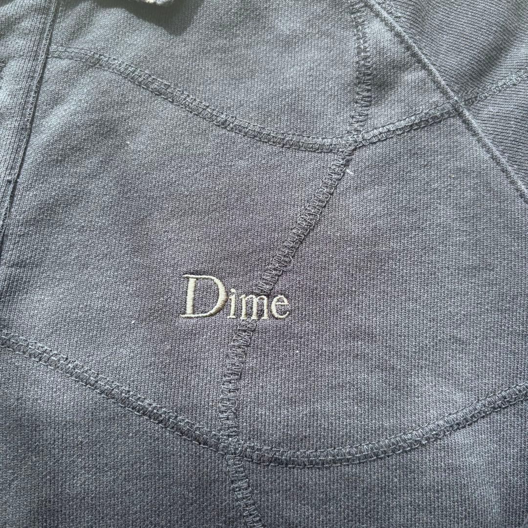 Dime ウェーブ ネイビーシャツ