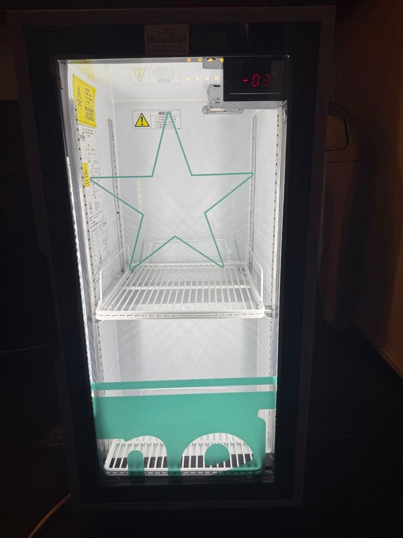[最終値下げ] 希少　ハイネケン 冷蔵 ショーケース 非売品 エクストラコールド