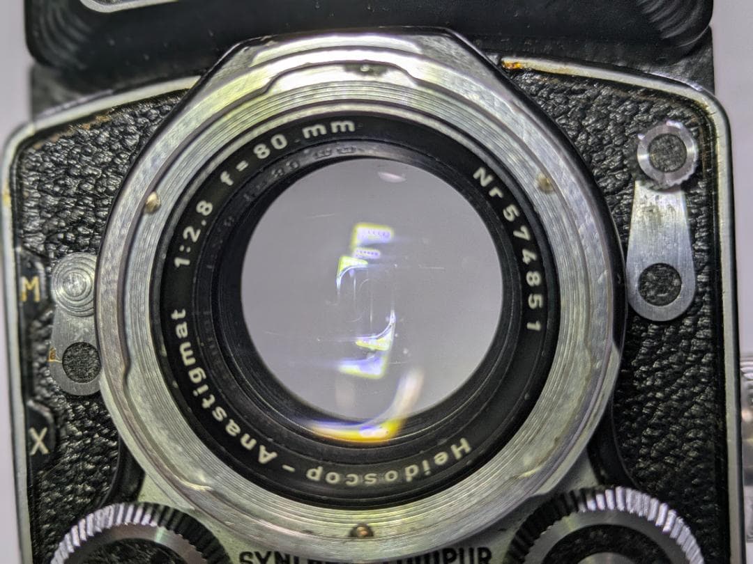 Rolleiflex 2.8 A 二眼レフカメラ レザーケース付き #277