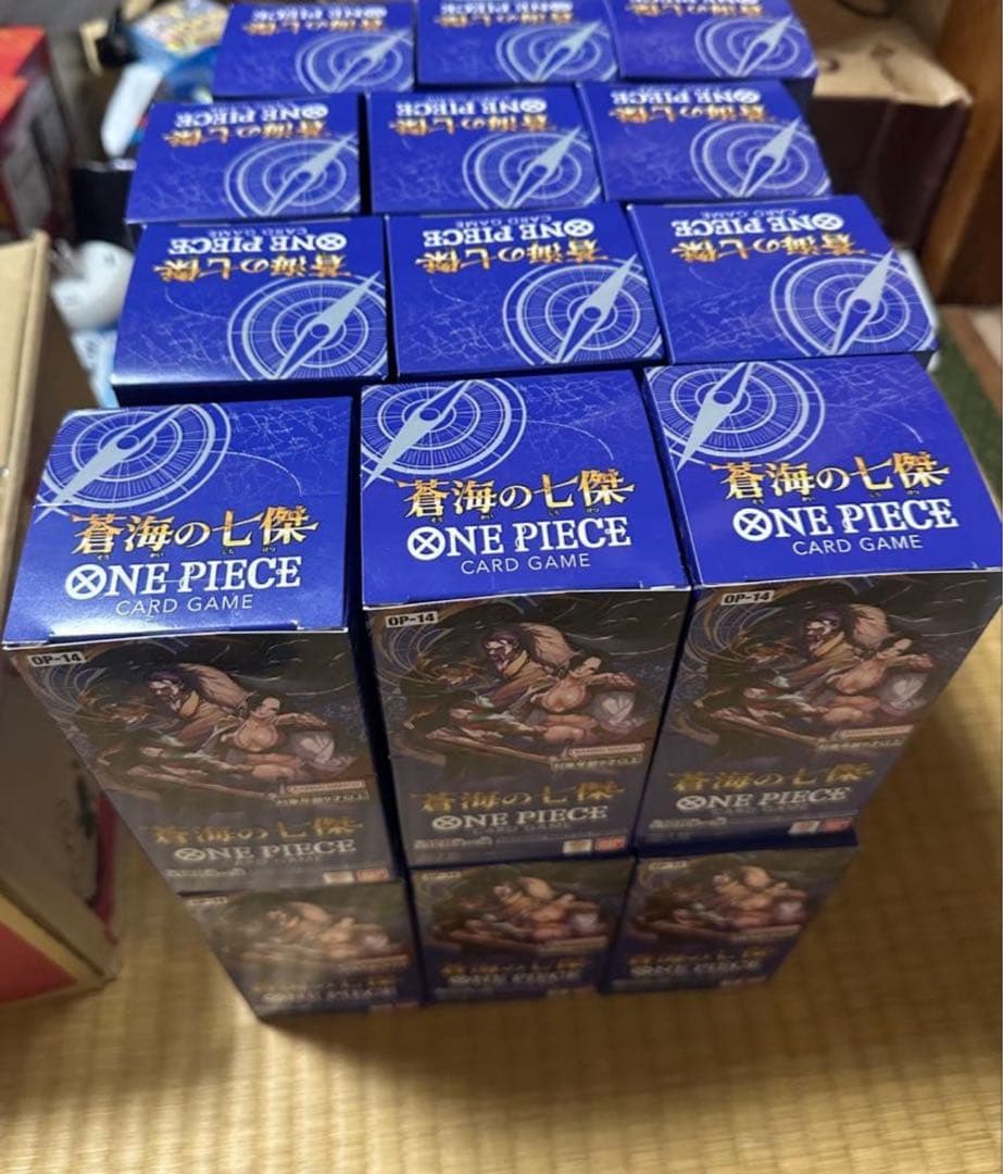 【テープ付き】ワンピースカード OP-14 蒼海の七傑 新品未開封　24BOX
