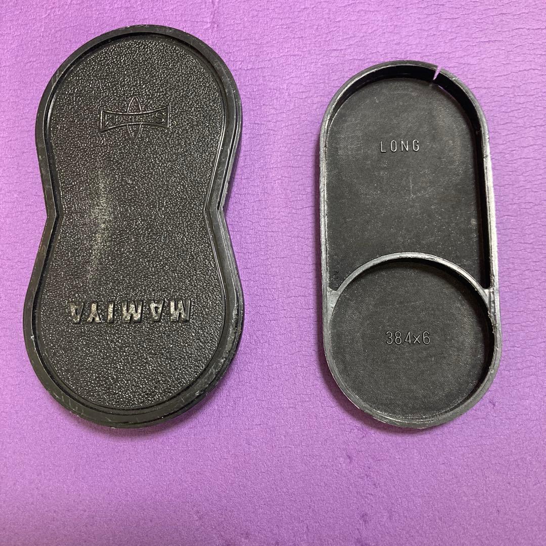 マミヤCシリーズ　180/4.5 角型フード　レンズ　グリップ　セット