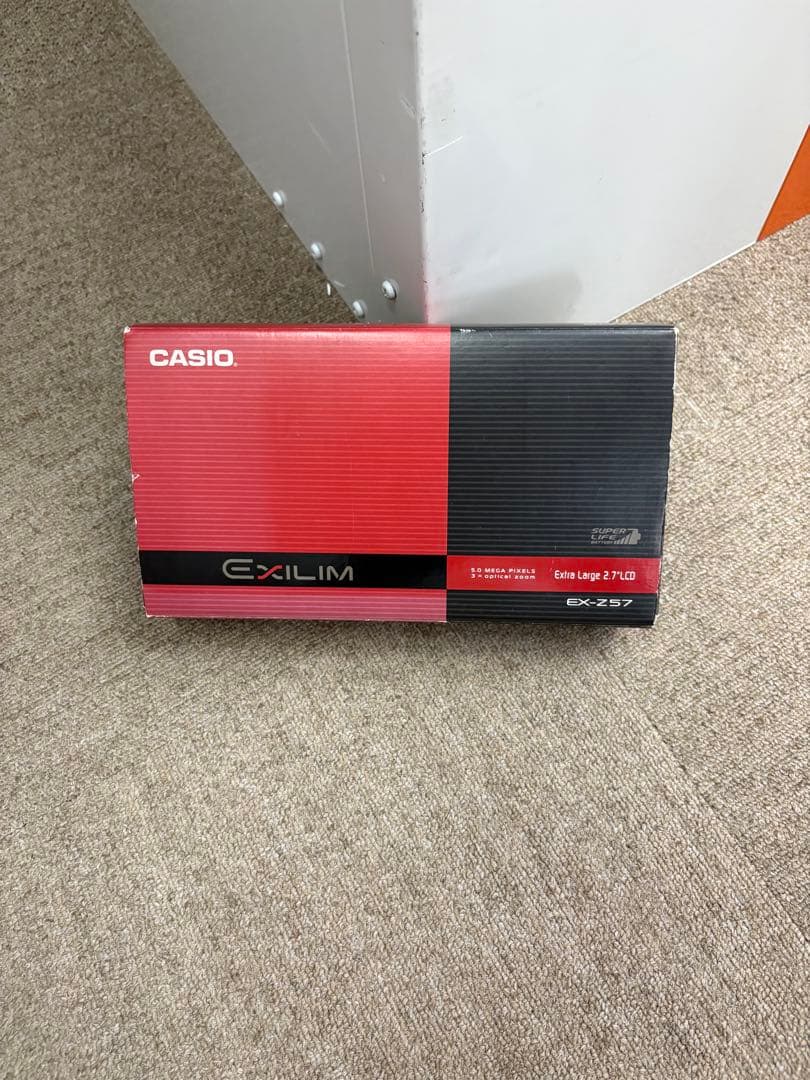【極美品】CASIO カシオ EX-Z57 EXILIM デジタルカメラ 純正品