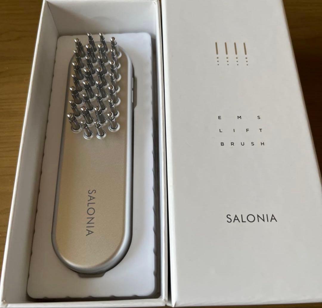 【美品　充電コード付き】SALONIA EMS リフトブラシ