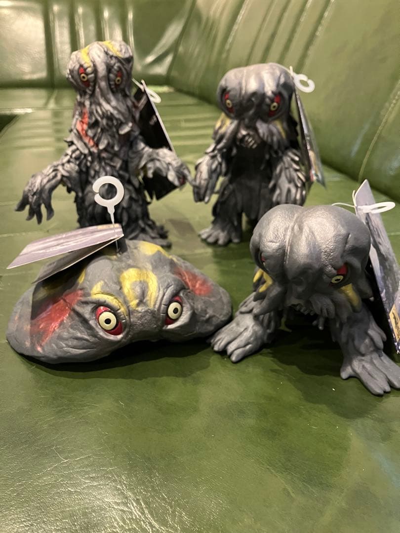 s*1様 ムービーモンスター　ヘドラ ソフビ　4体セット