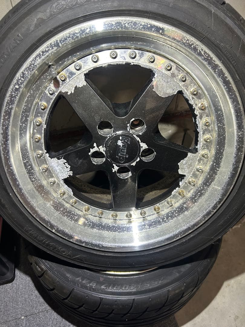 ワーク WORK エクイップ 17inch9.5J 2本セット 当時物✨️