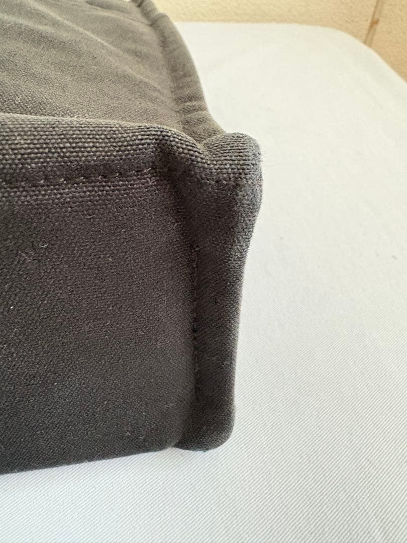 HERMES フールトゥMMキャンパスブラック トートバッグ