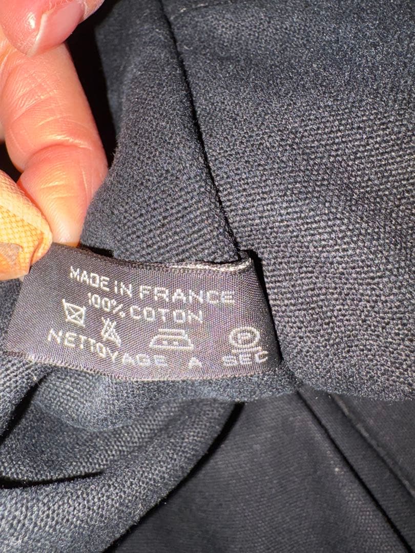 HERMES フールトゥMMキャンパスブラック トートバッグ