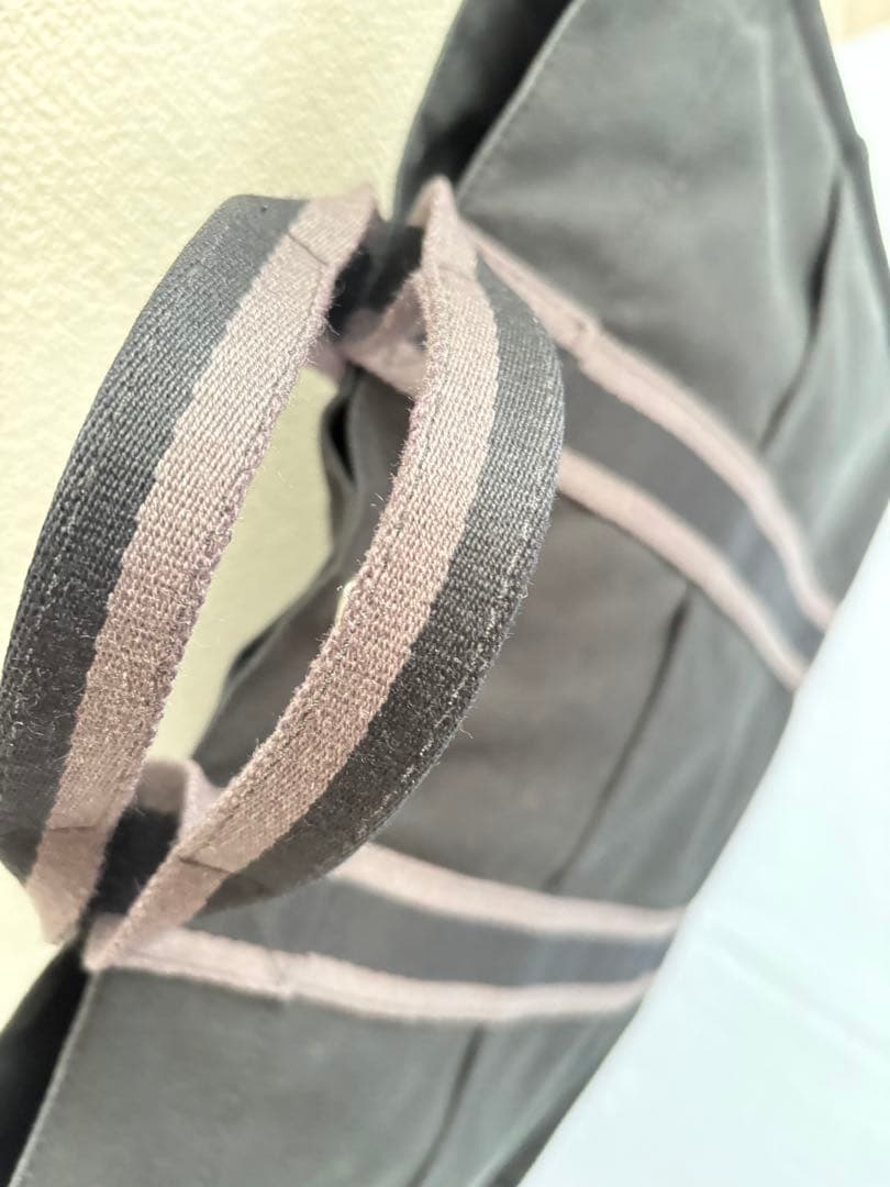 HERMES フールトゥMMキャンパスブラック トートバッグ