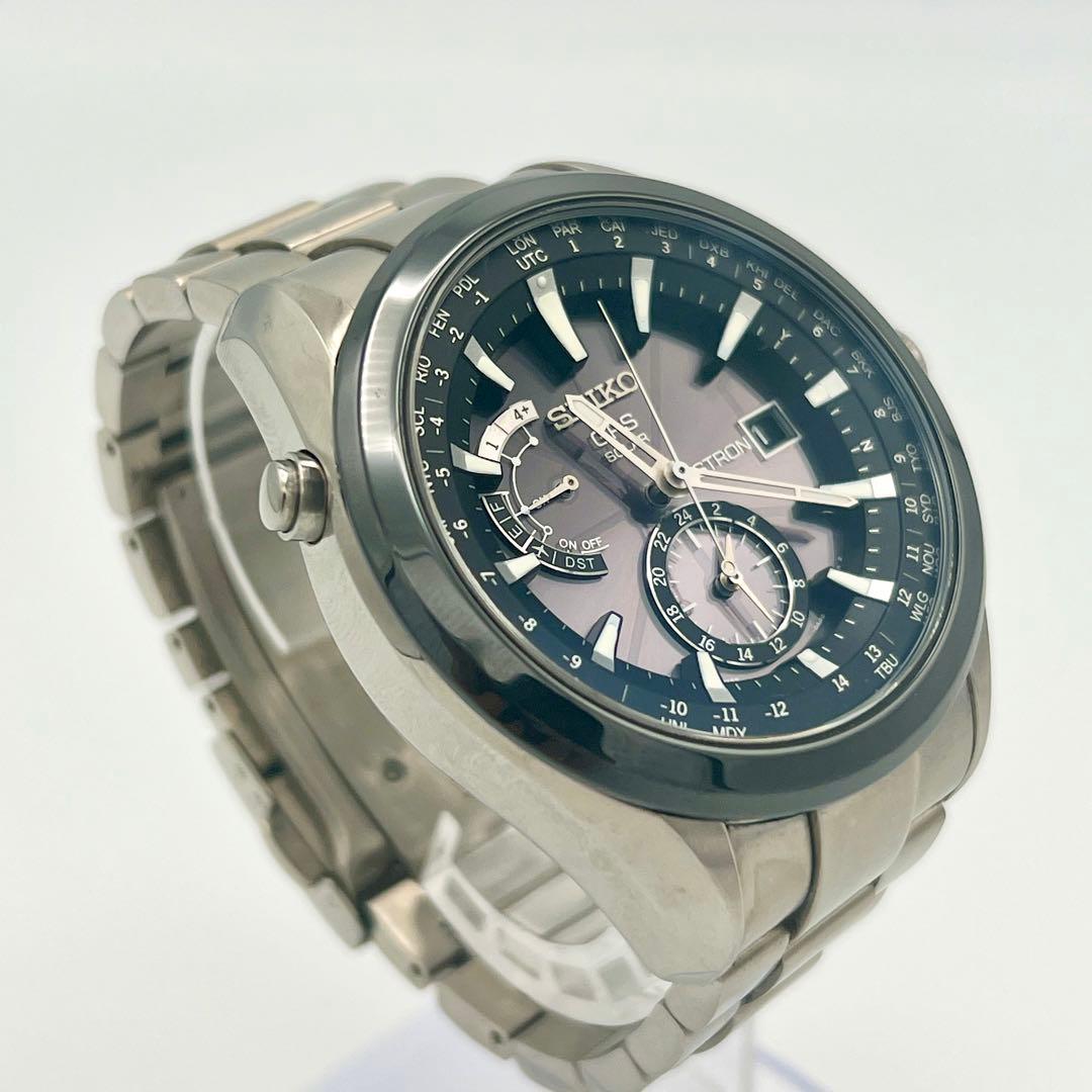 SEIKO ASTRON GPS Solar 黒　メンズ　時計