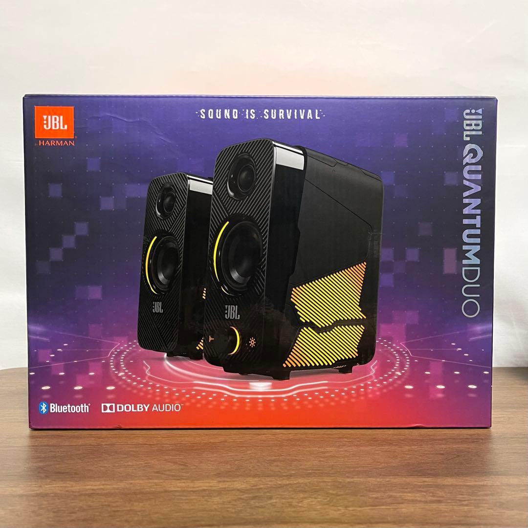 【中古美品】JBL QUANTUM DUO ゲーミングスピーカー
