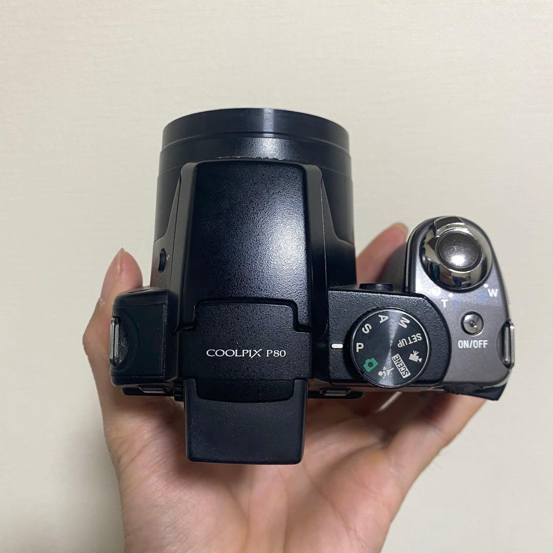 Nikon COOLPIX P80 完動品 18倍ズーム ネオ一眼 付属品あり