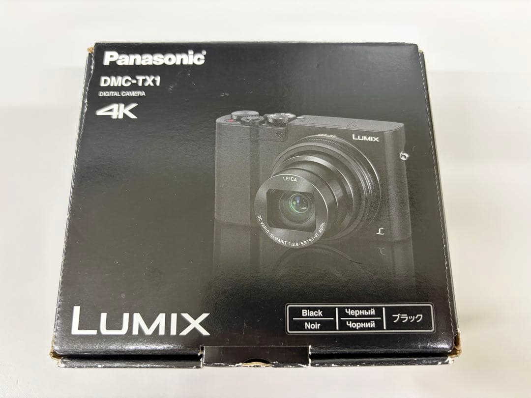 【美品】Panasonic DMC-TX1 コンパクトデジタルカメラ