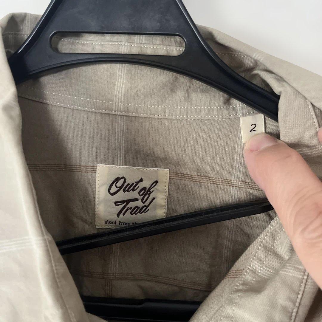 Out of Trad チェック柄シャツ サイズ2