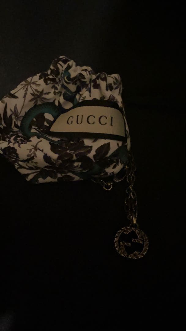 GUCCI インターロッキングネックレス silver925