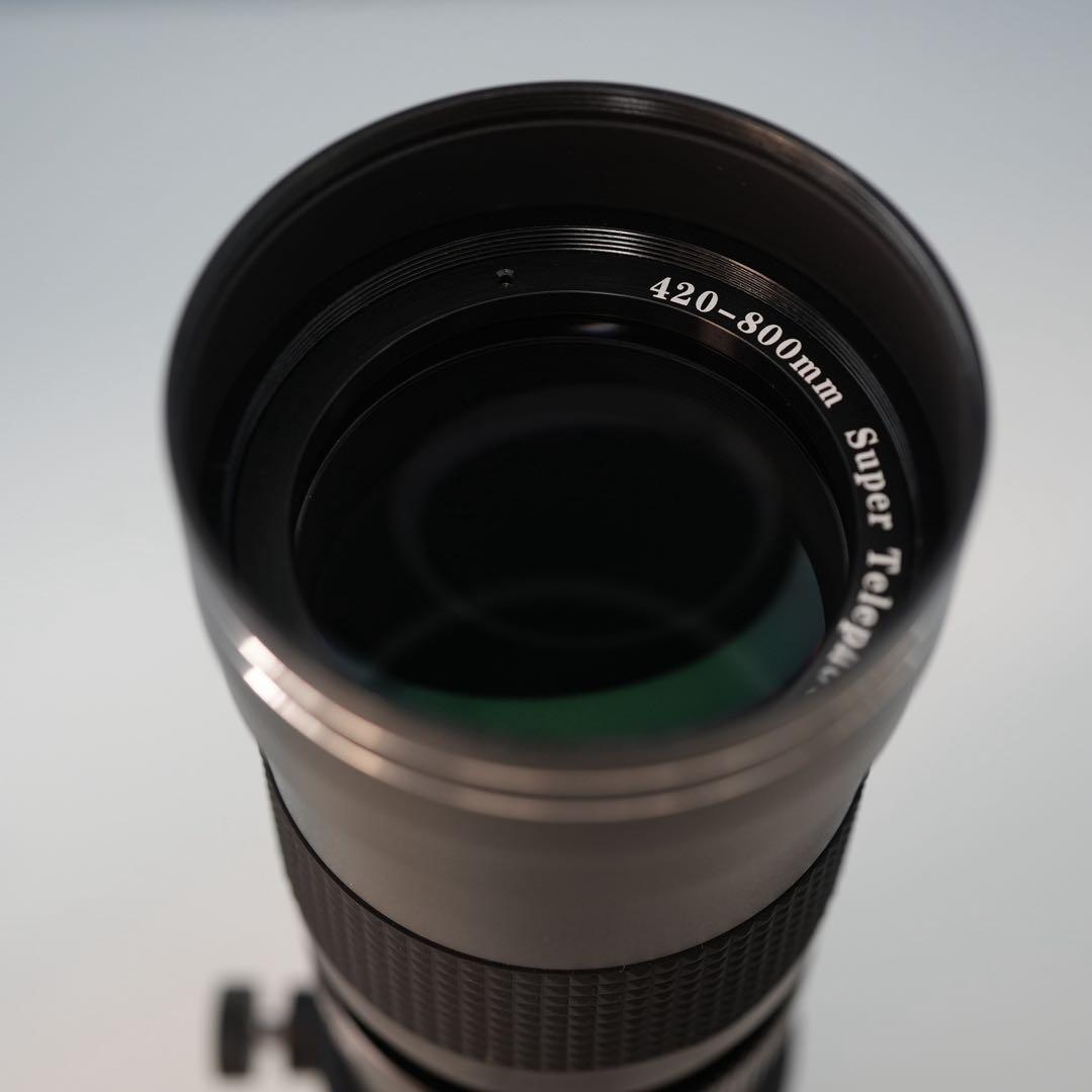 VARI Canon RFマウント用 420-800mm超望遠レンズ黒z0004