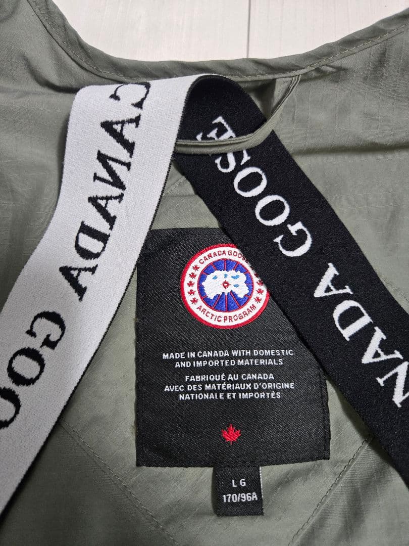 【美品】カナダグース　 メイフィールドジャケット Lサイズ
