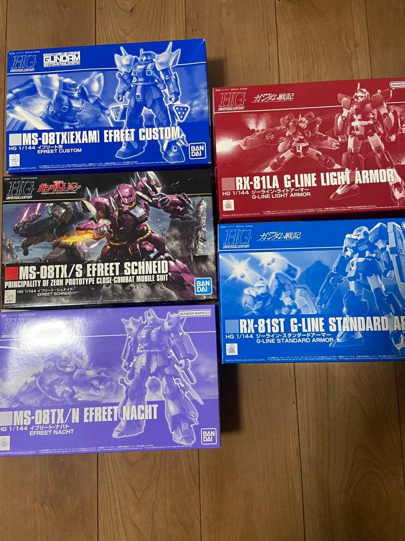HGガンプラセット