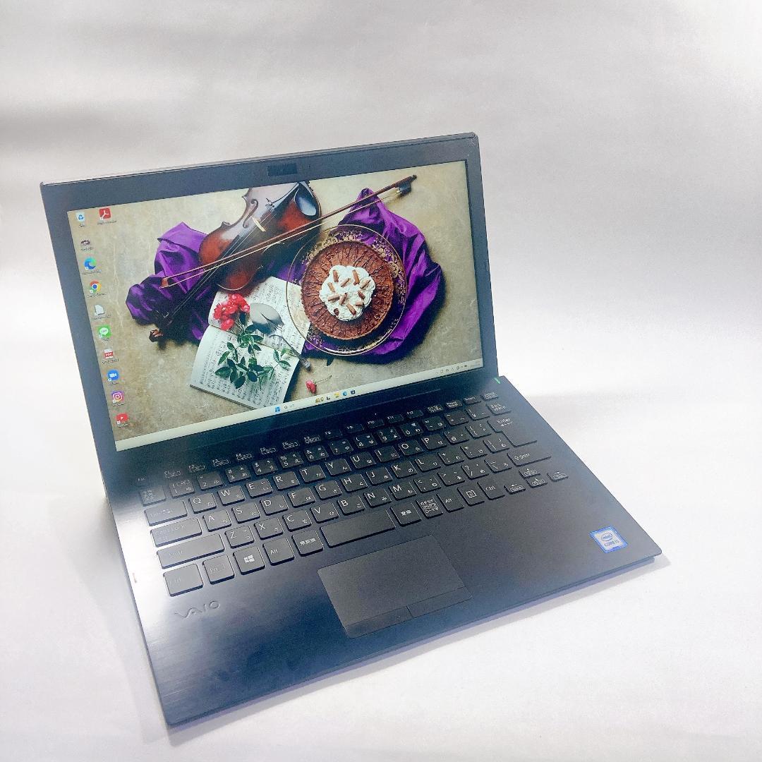 w77✨第8世代 /i5/オフィス付/爆速SSD/VAIO✨すぐ使えるノートPC