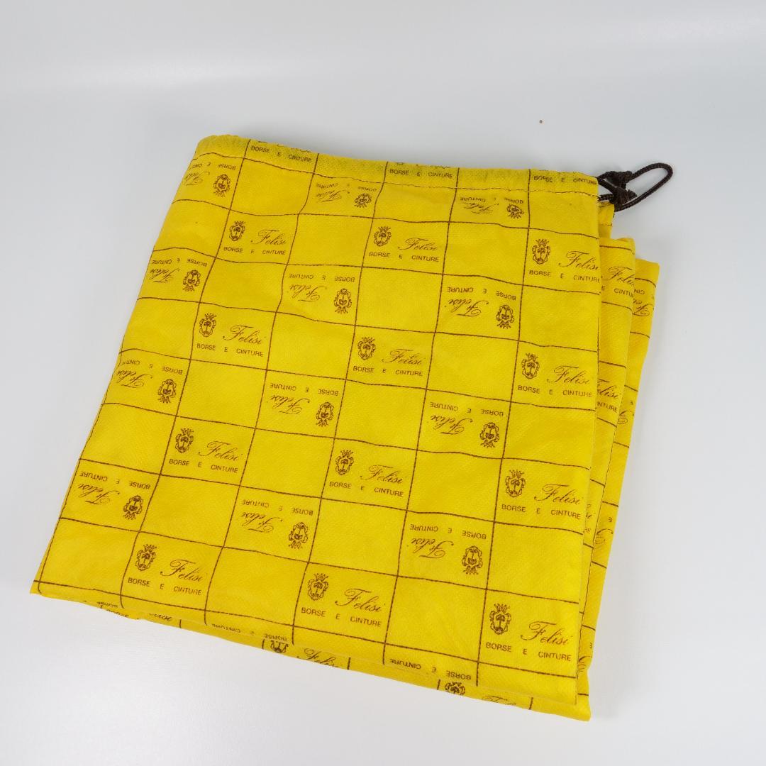 美品✨フェリージ 03-44 トートバッグ 2way ナイロン×レザー A4可