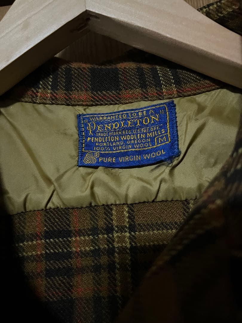 60's ペンドルトン ボードシャツ　ボックスシルエット　ゴールデンサイズ