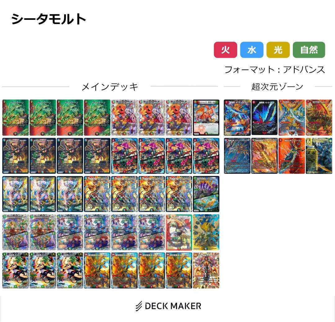 高レート シータモルトversus デッキ　 CS GP優勝構築可