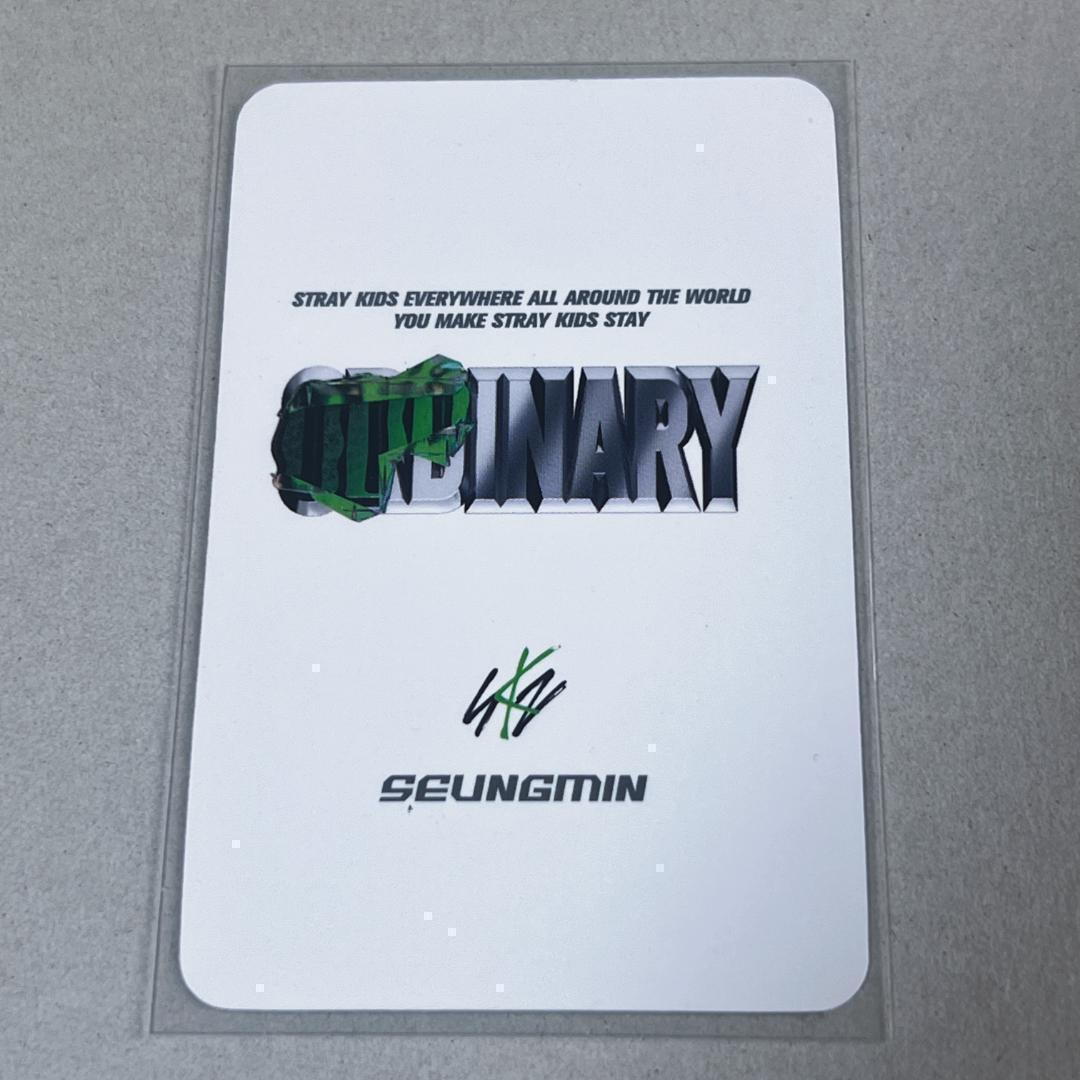 straykids oddinary トレカ スンミン サウェ 特典 ラキドロ