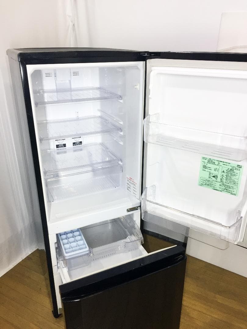 送料無料★三菱 ◆146L　ラウンドカット　２ドア冷蔵庫　【MR-P15T】