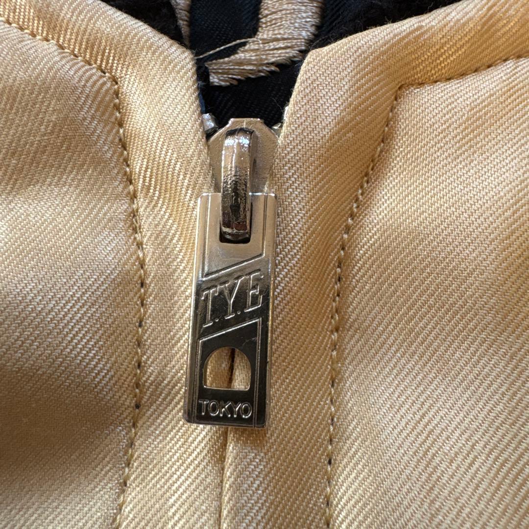 ネイビー ドラゴン刺繍 スカジャン