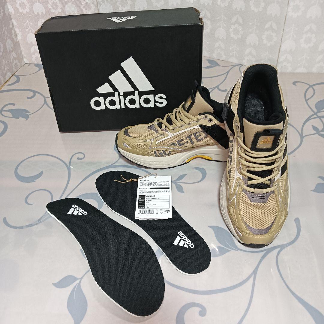 屋内で1時間着用のみ・洗浄済、インソール未使用・アディダスゴアテックス・26㎝