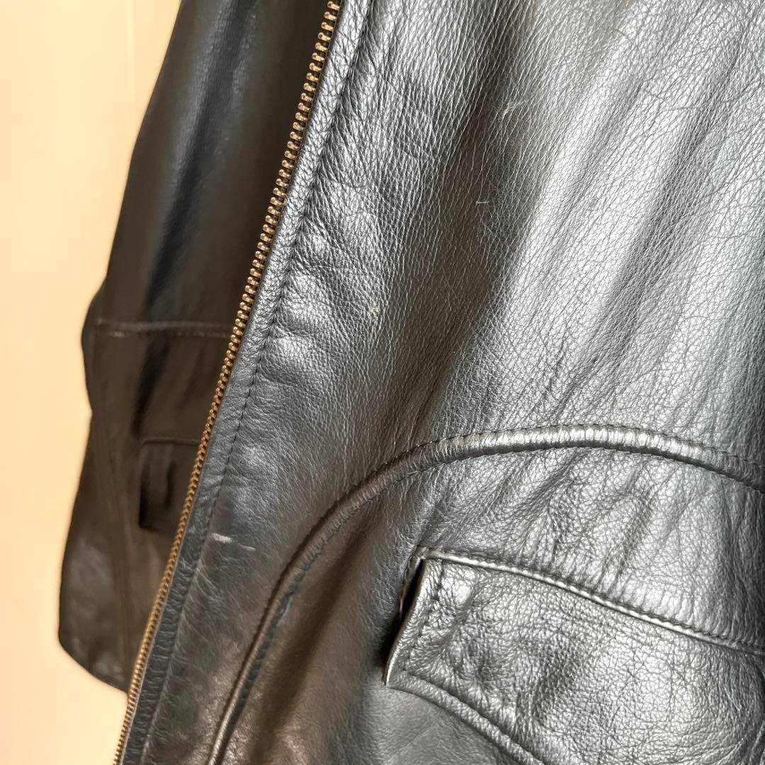 おっとこどっこさー様 90s Euro Vintage ビッグ レザージャケット