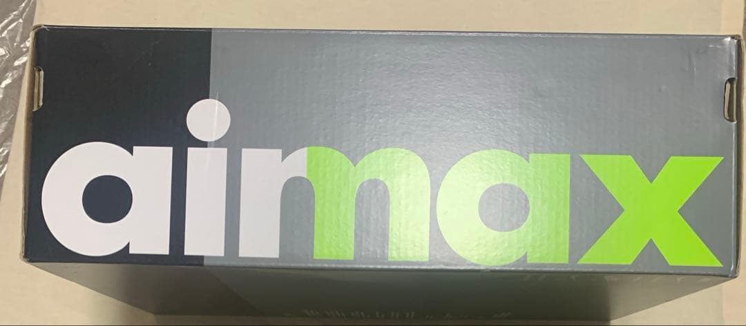 晴天時短時間2回着用　NIKE エアマックス　95 黒　イエローグラデ　25cm