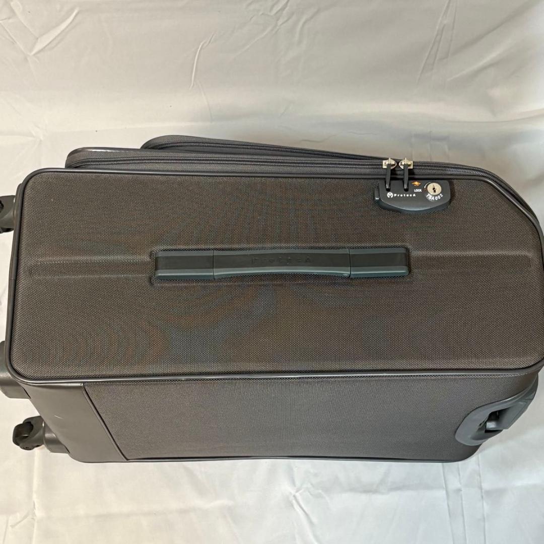 【美品】ProtecA スーツケース　ソフトキャリー　バッグ　ストッパー搭載