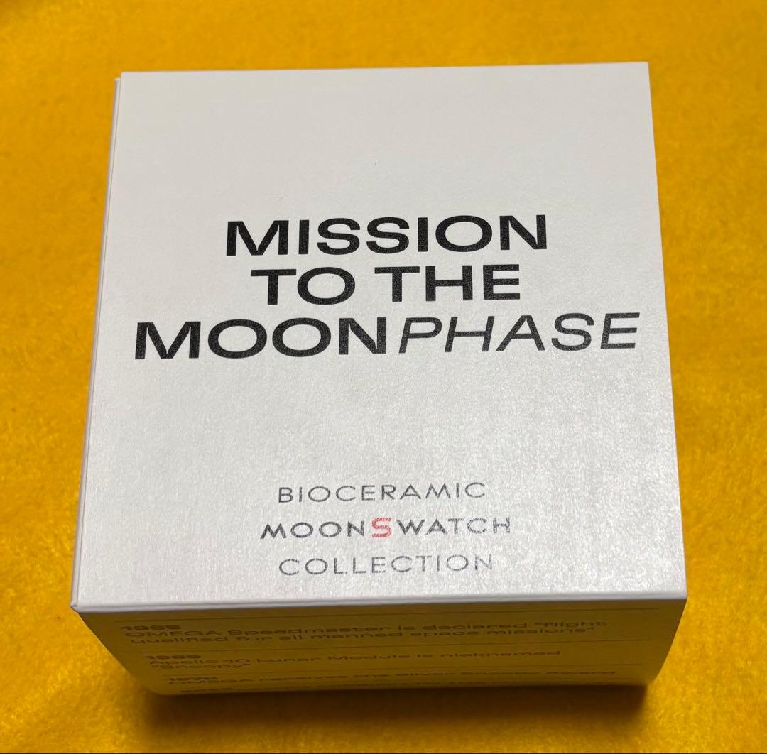 OMEGA x Swatch Speedmaster ホワイト スヌーピー