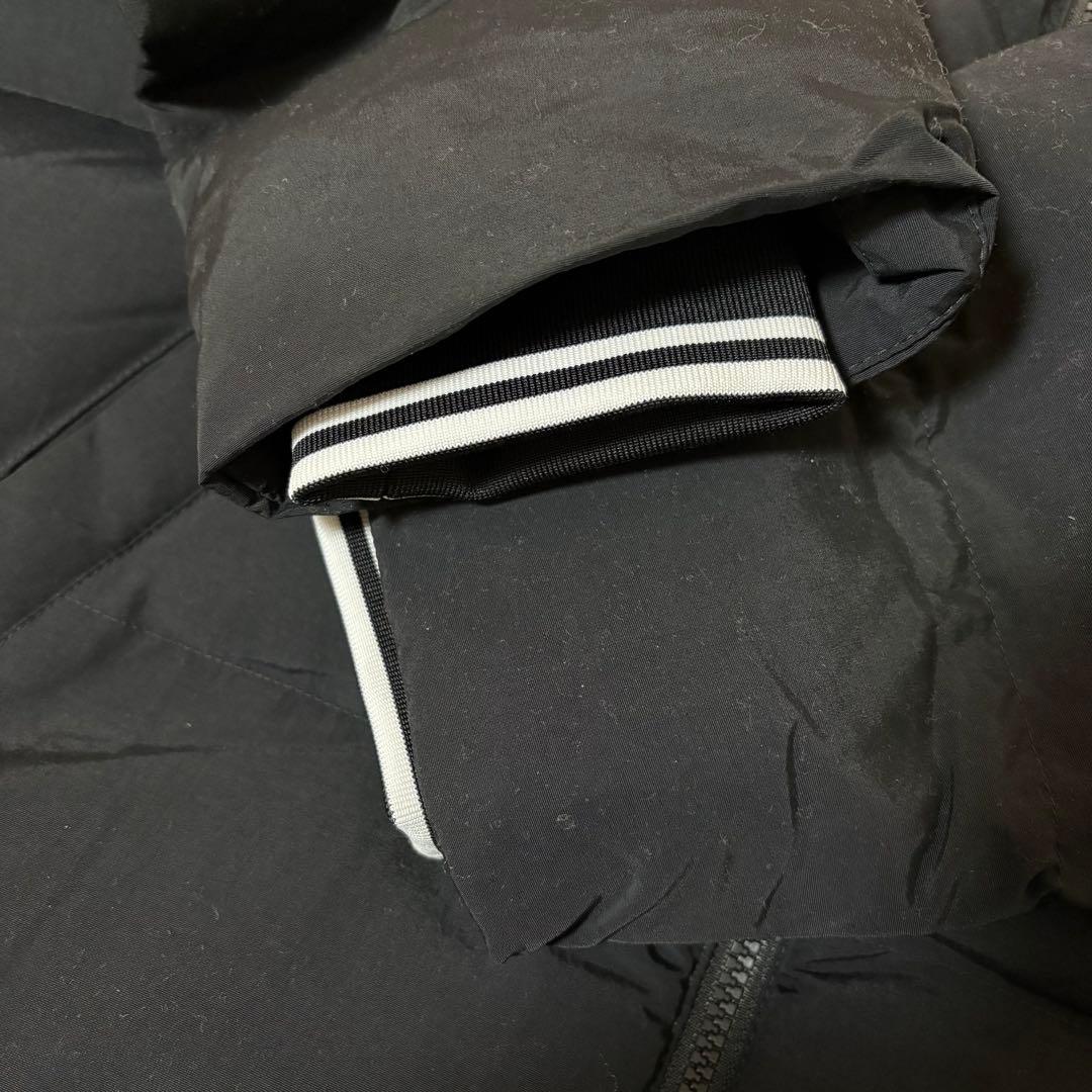 FRED PERRY ラグランスリーブ中綿ジャケット(ブラック